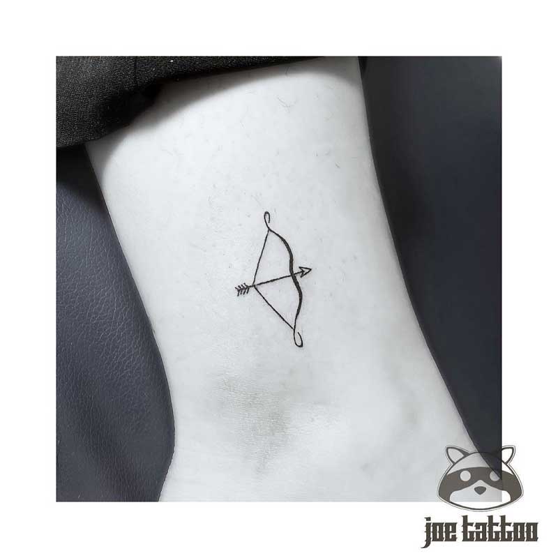 bow and arrow tattoo designs