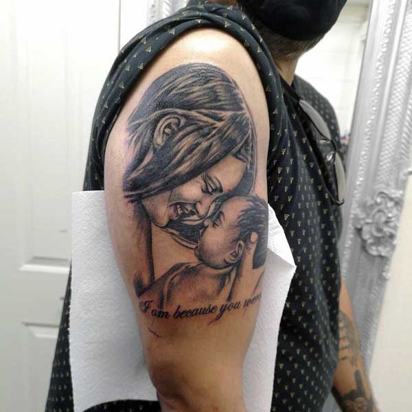 Mother Son love mother mom son tattoolife tattoomeaning tat  tattoomalaysia tattoolovers tattoos tattoowork tattooworld ideas   Instagram