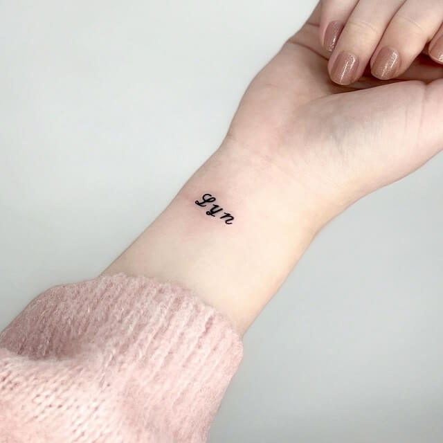 tiny wrist tattoos