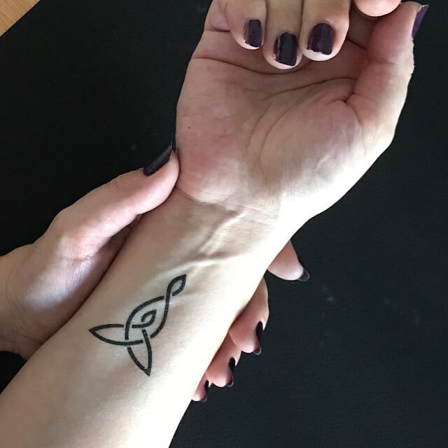 wrist celtic tattoos
