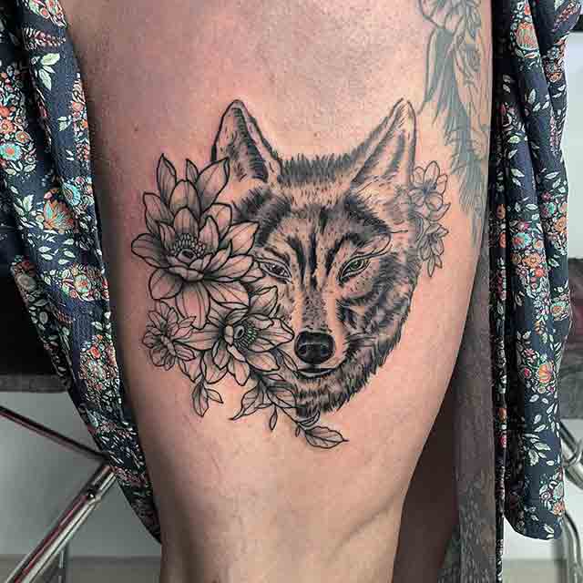 Wolf-Leg-Tattoos-For-Men-(2)