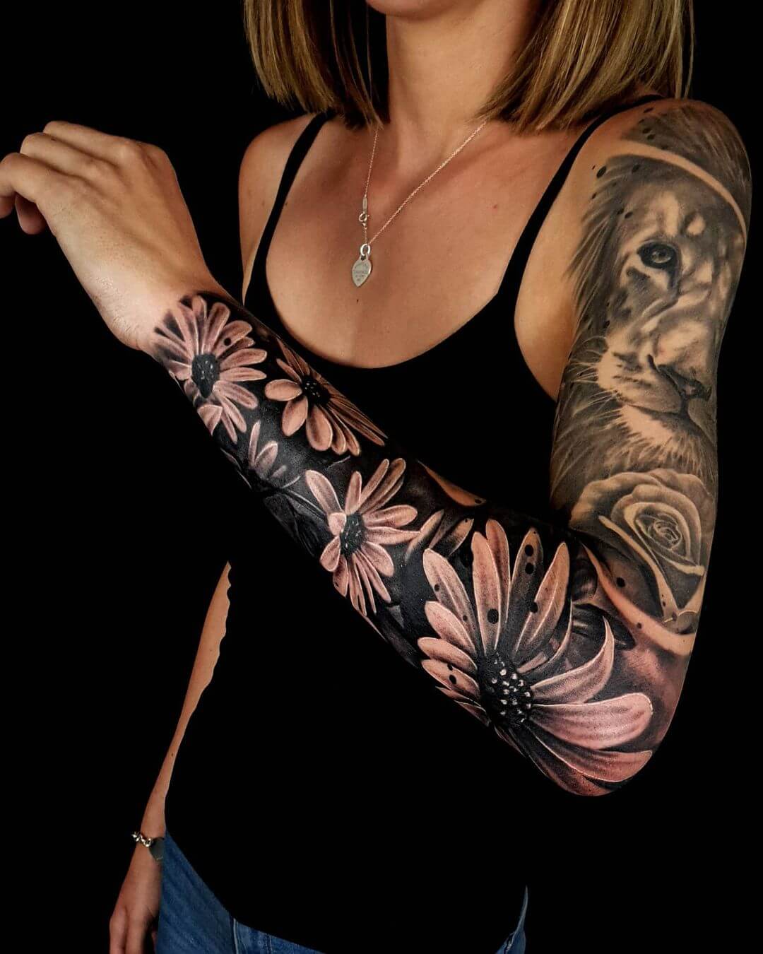 girl-sleeve-tattoo-ideas