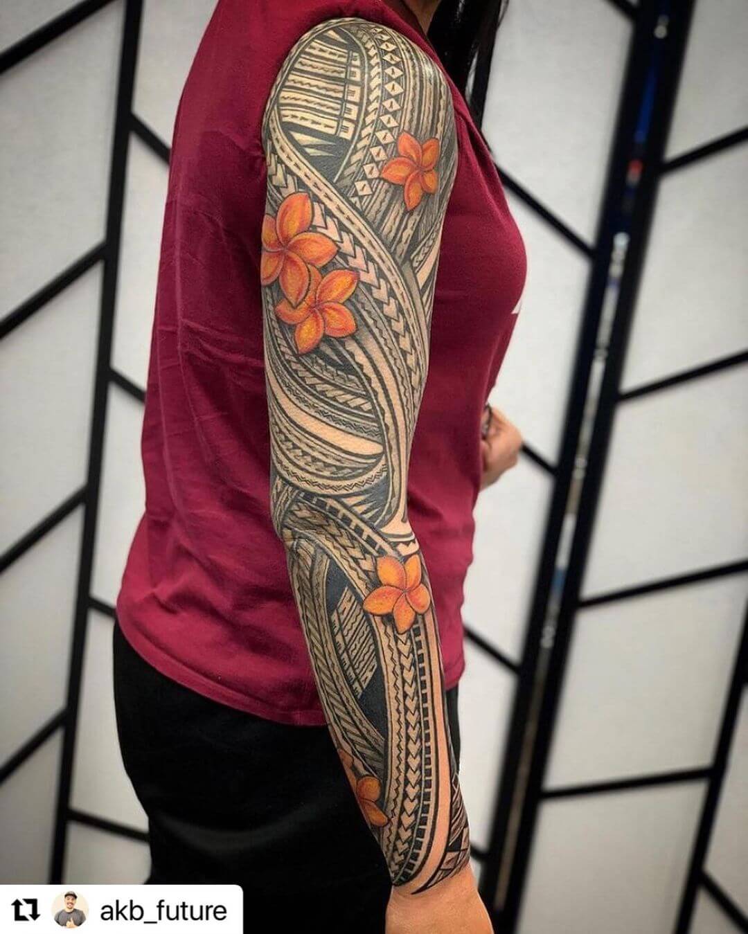 girl sleeve tattoo ideas