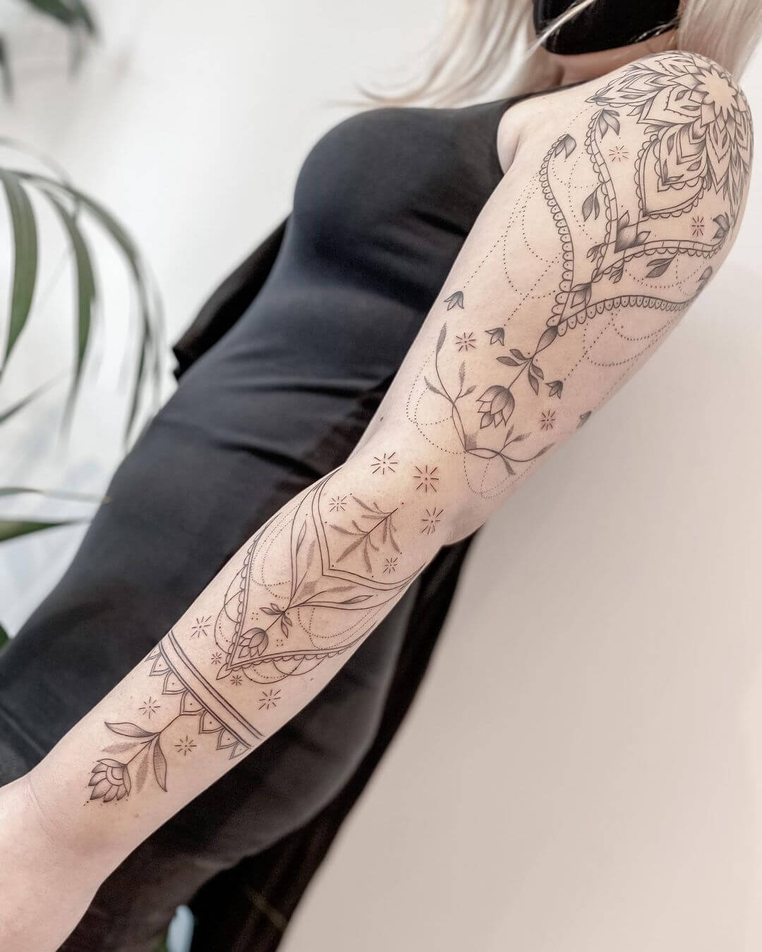 girl-sleeve-tattoo-ideas