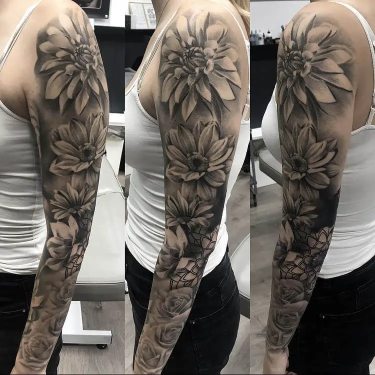 sleeve tattoos for girls