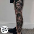 25 Simplistic Leg Tattoos For Men That Exactly What You Are Looking For