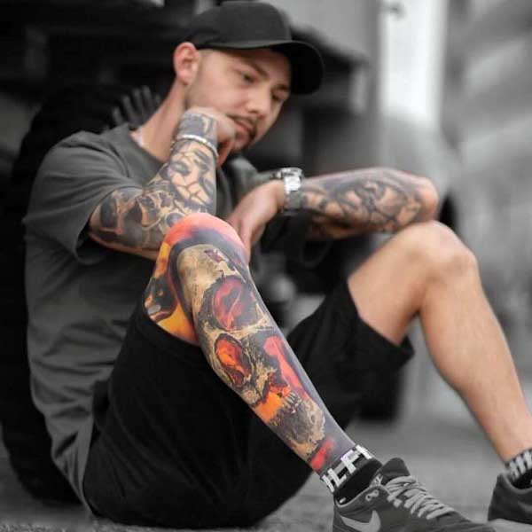 60 Leg Sleeve Tattoos Men You Need To See  YouTube