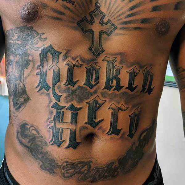 15 Exclusive Stomach Tattoos For Men thats Need Guts To Try