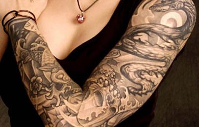 sleeve tattoos for girls