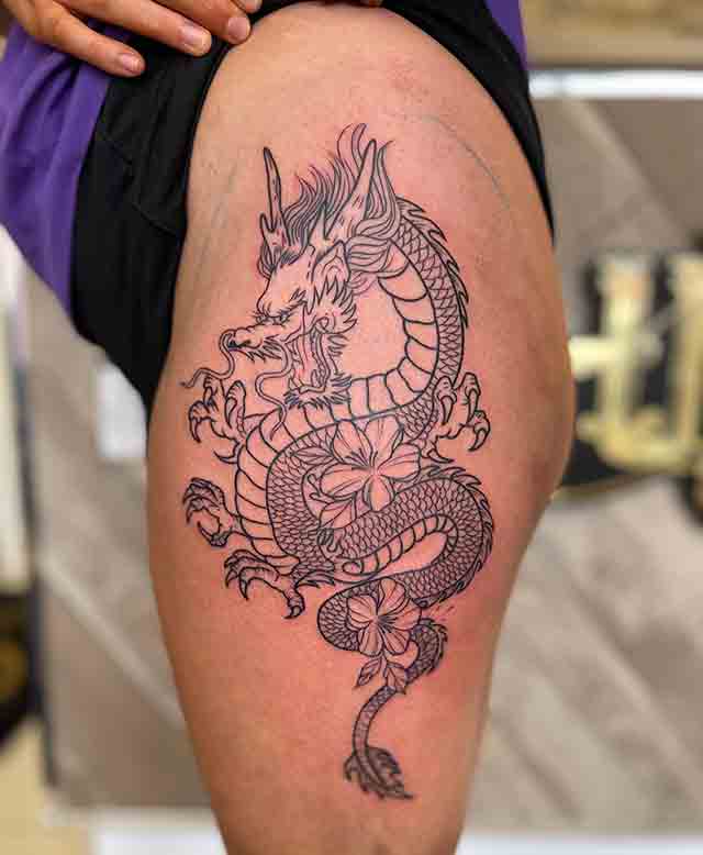 Dragon-Thigh-Tattoos-(3)