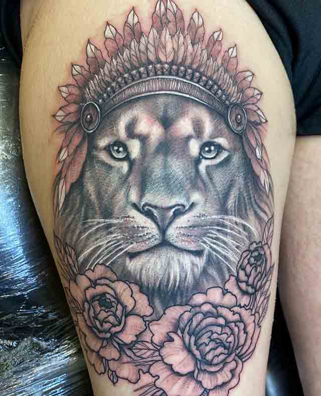 Lion-Thigh-Tattoos-(1)