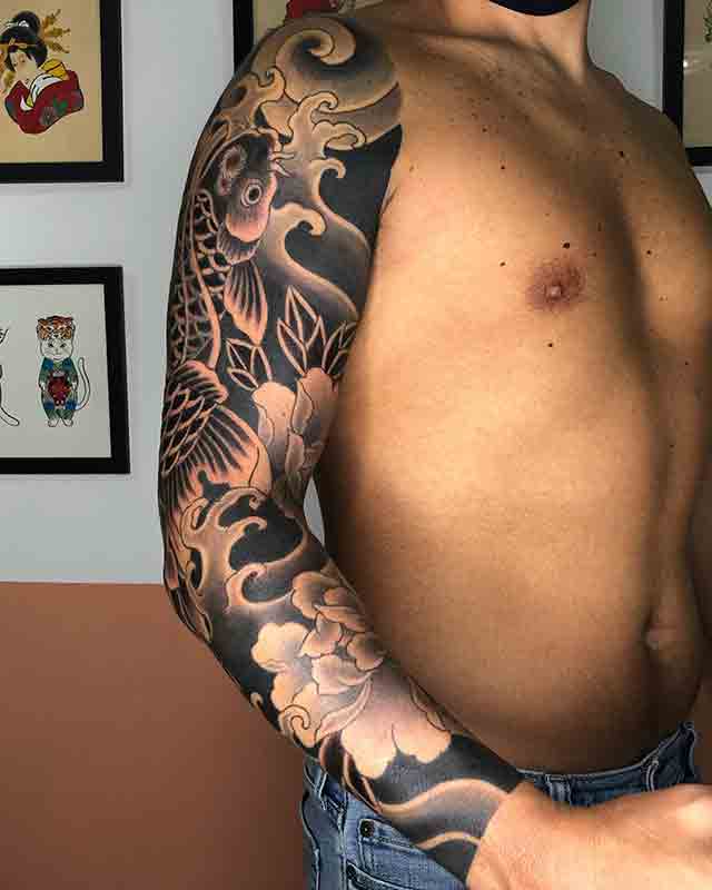 14 of The Most Fantastic Ideas For Mens Sleeve Tattoos  Tattoo Kits  Tattoo machines Tattoo supplies丨Wormhole Tattoo Supply