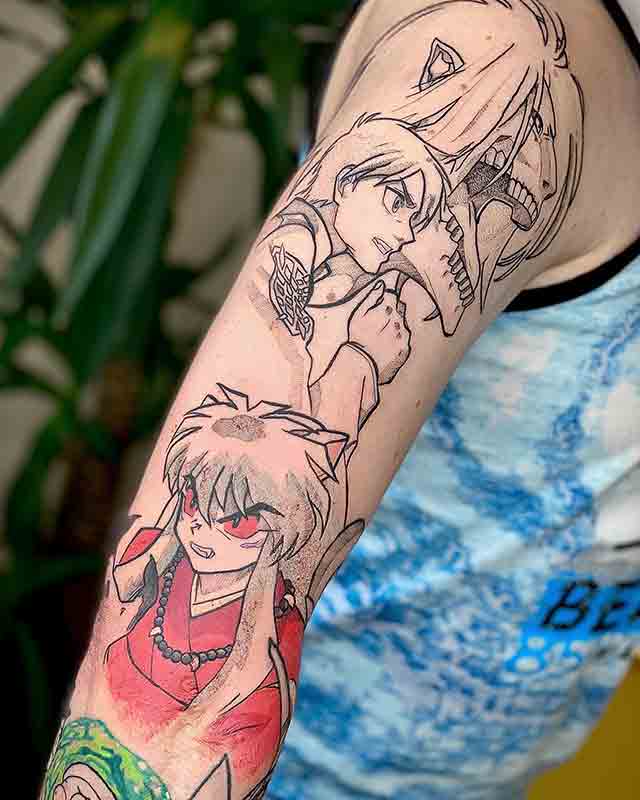 Sesshomaru Rin and Jaken inuyashatattoo sesshomaru sesshomarutatt   TikTok