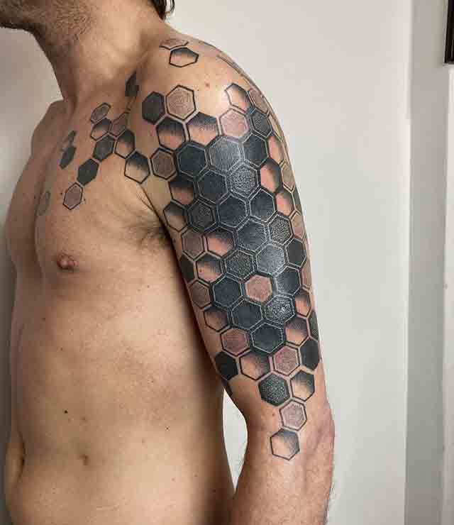 Honeycomb Tattoo Images  Free Download on Freepik