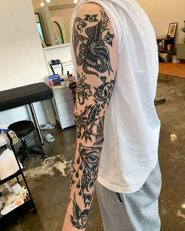 40 Latest Full Sleeve Tattoos For Men