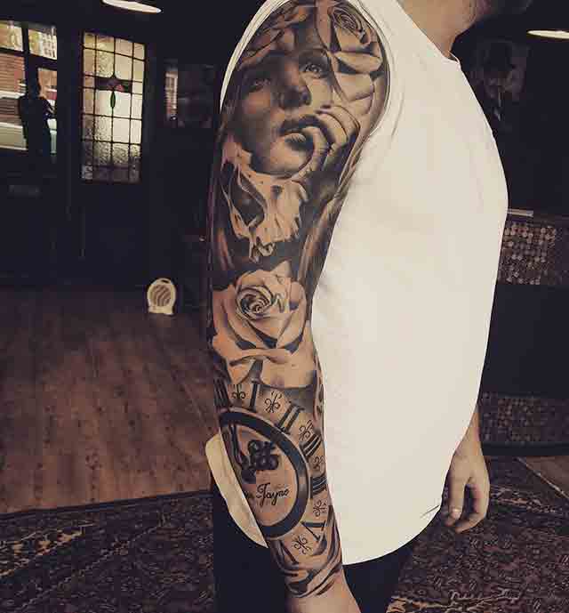 Family-Sleeve-Tattoos-For-Men-(2)