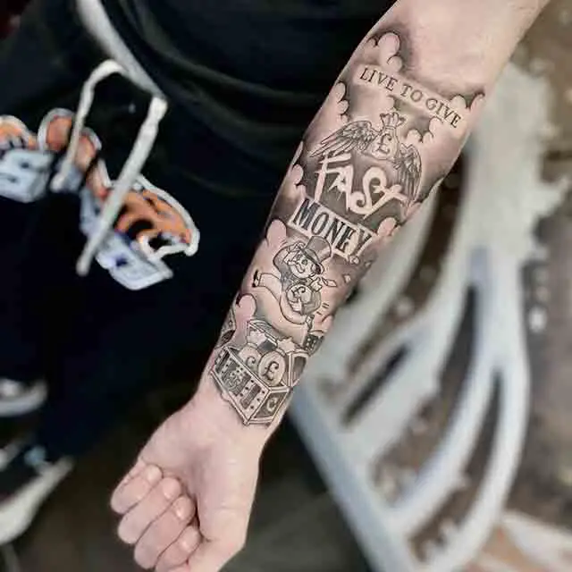 50 Best Gangster Tattoos  Designs  Meanings 2019