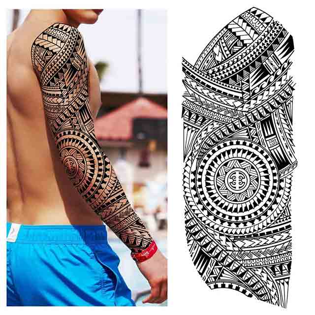 Tribal-Sleeve-Tattoos-For-Men-(1)