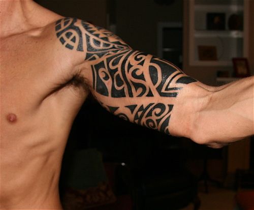 bicep tattoos