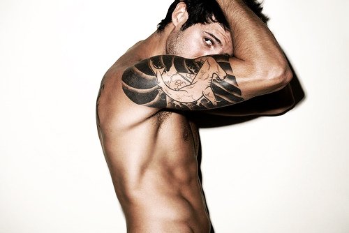 bicep tattoos for men