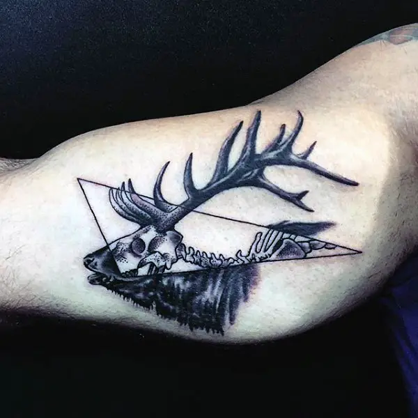 inner bicep tattoo