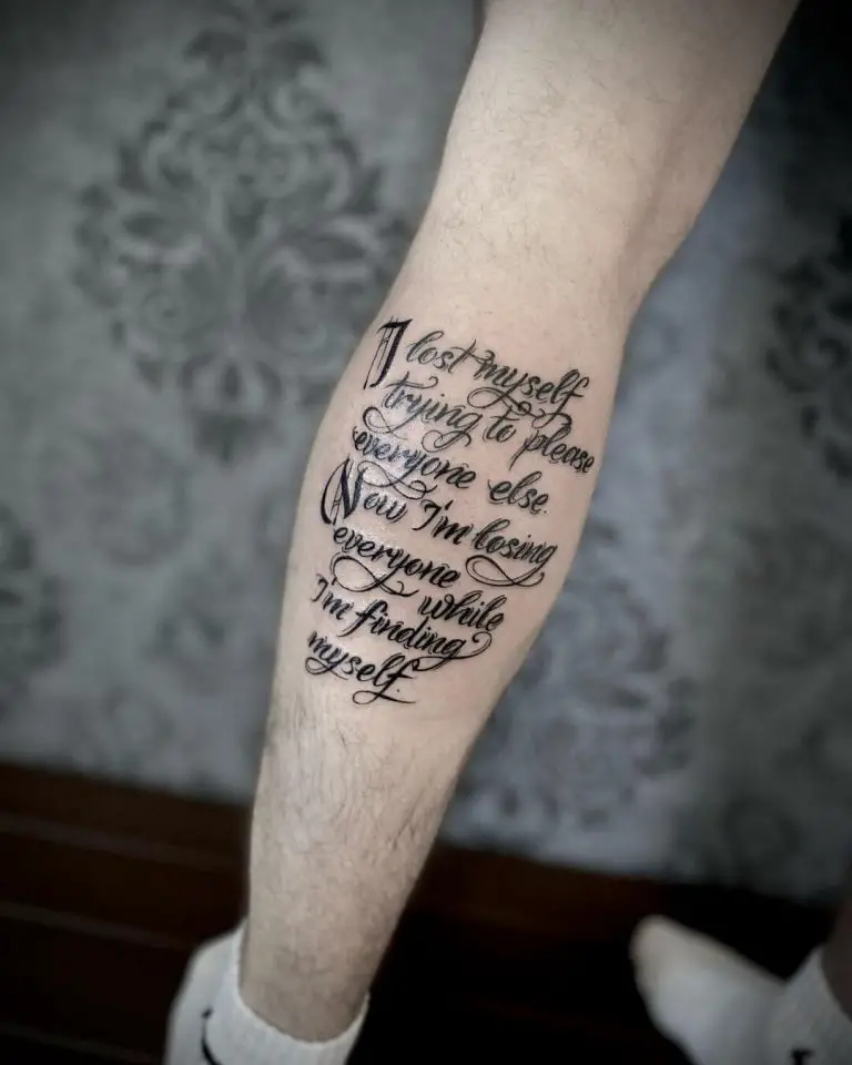 Tattoo Quote for Guys