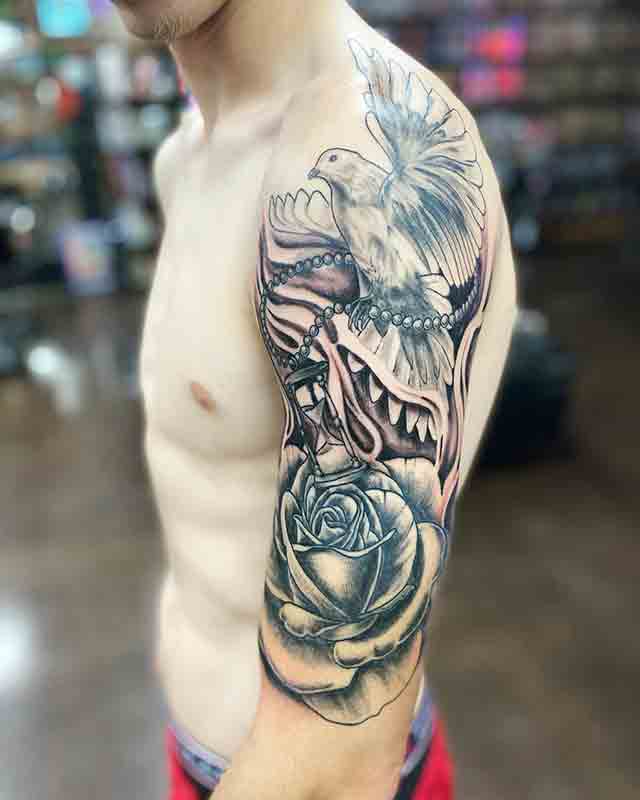 Black-And-Grey-Half-Sleeve-Tattoos-For-Men-(3)