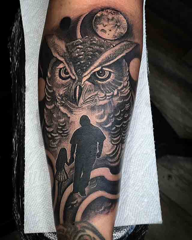 Half-Sleeve-Owl-Tattoos-For-Men-(3)
