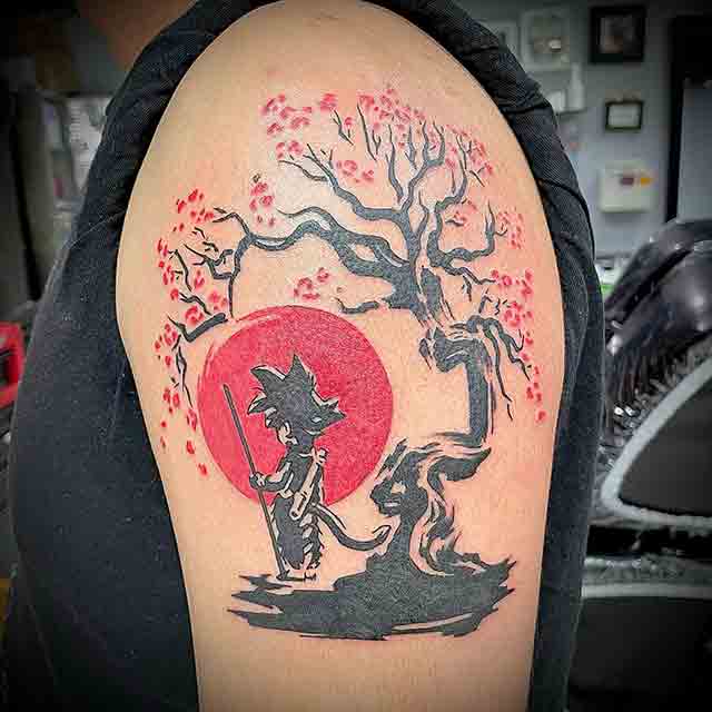 Half-Sleeve-Tree-Tattoos-For-Men-(2)