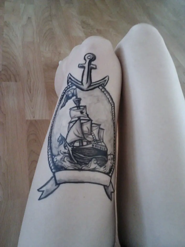 30 Anchor Tattoos For A Signature Look In 2024 Tattoos Design Idea   Anchor Tattoos 7 