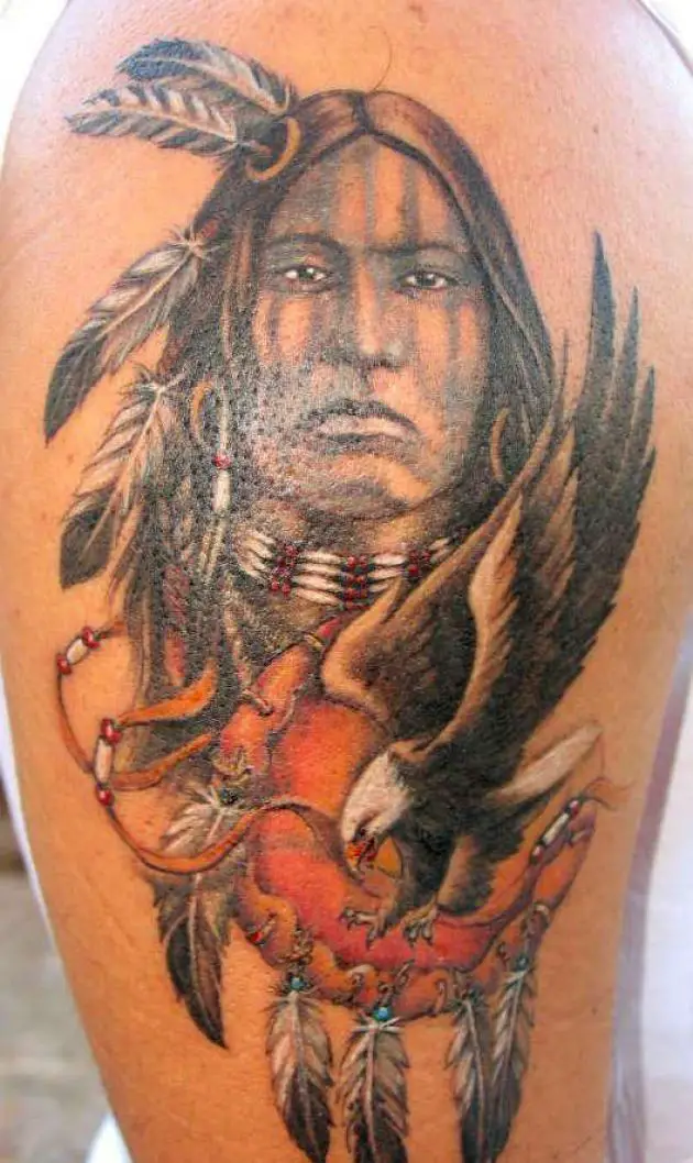 35 Exotic Native American Tribal Tattoos And Their Meaning
