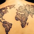 off the map tattoo for girl