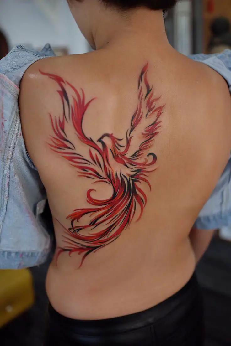 29 Extraordinary Phoenix Tattoos To Celebrate The Mystical Brilliance –