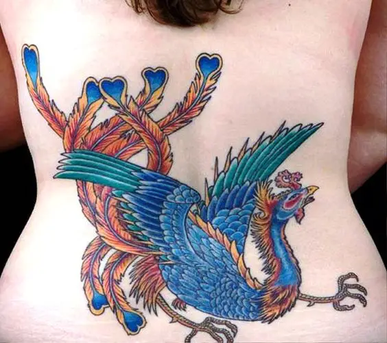 Aggregate 92 about phoenix back tattoo best  indaotaonec