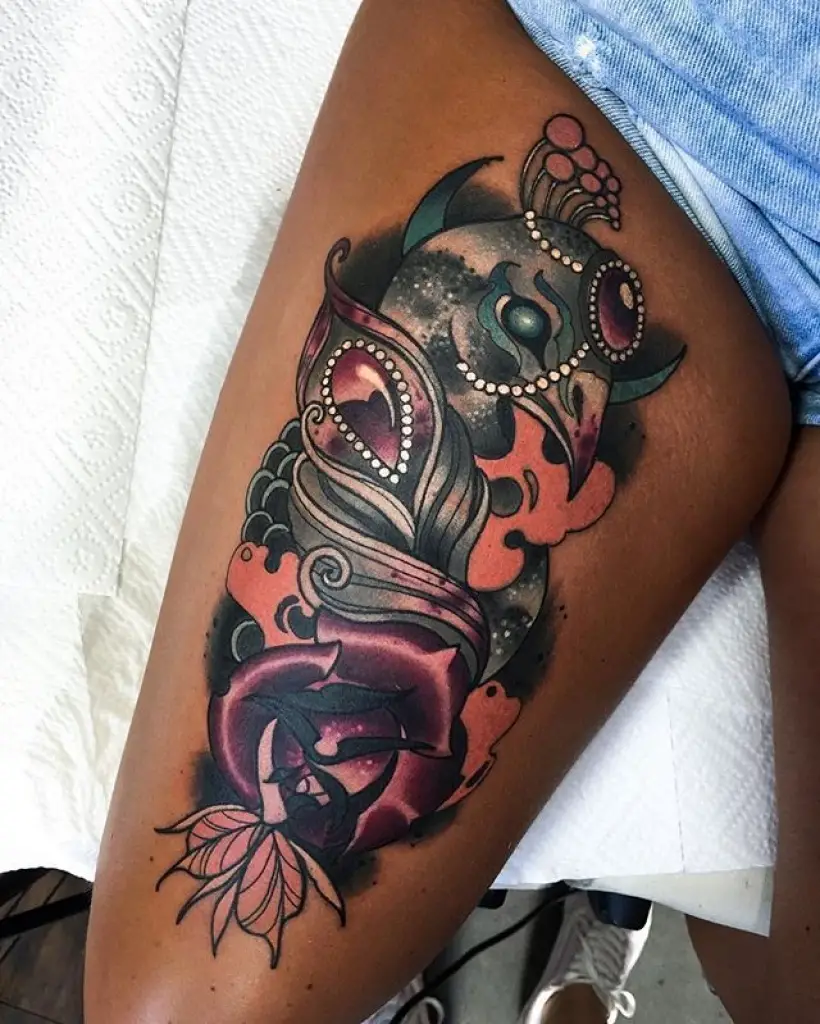 30 Beautiful Tattoos On Dark Skin  Tattoodo