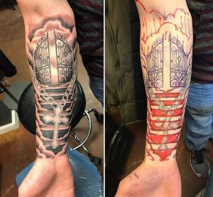 30 Deeply Spiritual And Majestic Stairway to Heaven Tattoos Ideas