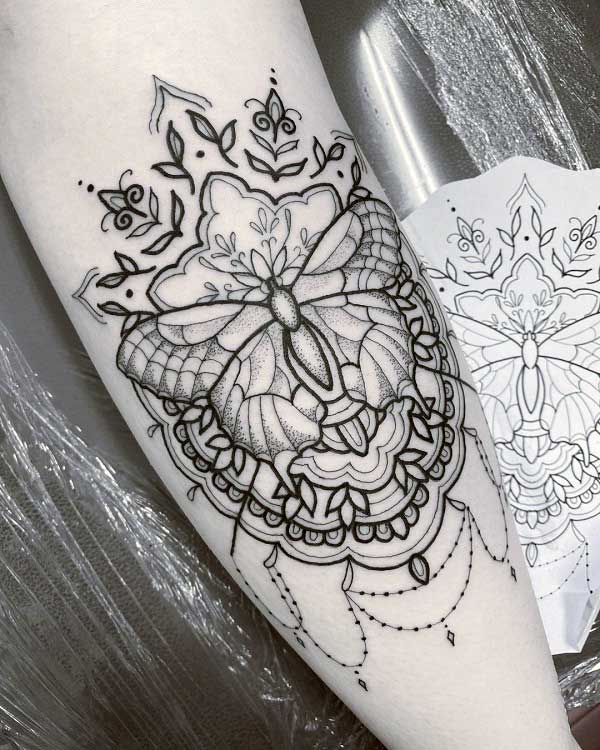 15 Cutest Back Of Thigh Tattoos For Women –
