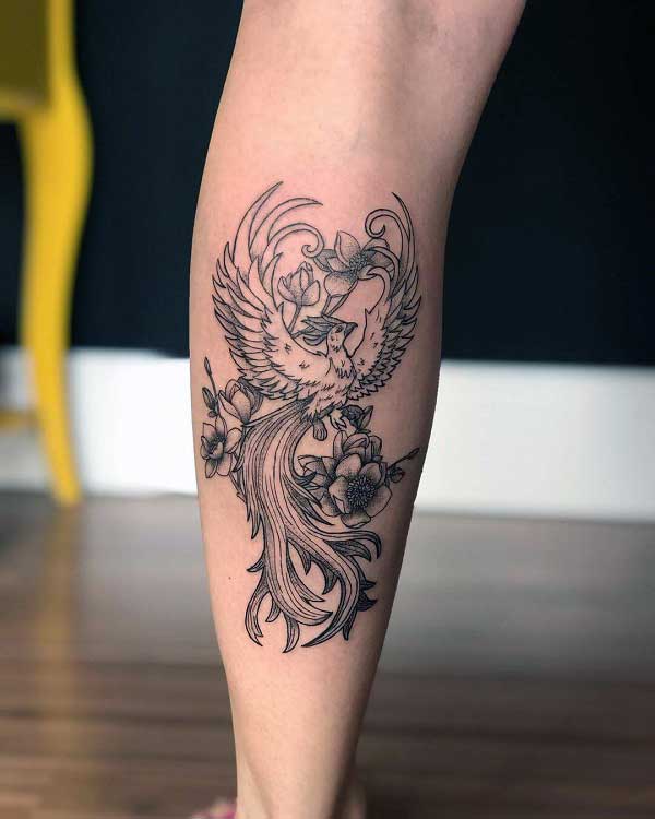 29 Extraordinary Phoenix Tattoos To Celebrate The Mystical Brilliance