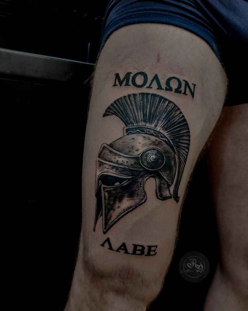 40 Molon Labe Tattoos For Men  YouTube