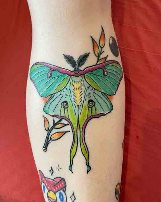 101 Amazing Luna Moth Tattoo Designs You Need To See  Outsons