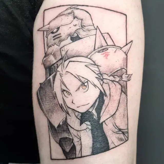 fullmetal alchemist tattoo scar