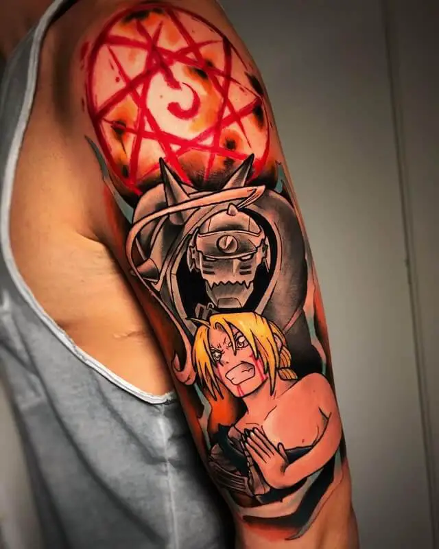 Top 80 Fullmetal Alchemist Tattoos For Anime Lovers (2023)