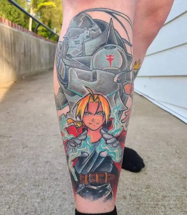 My FMA Tattoo, the circle on my hand is my own design : r/FullmetalAlchemist