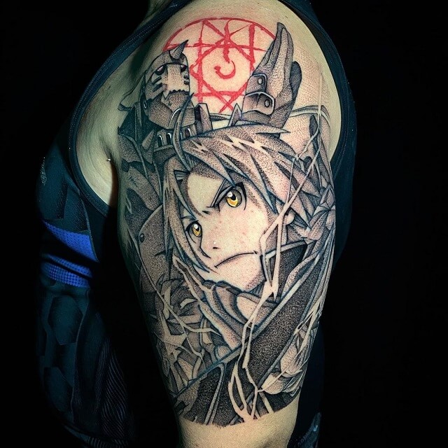 fullmetal alchemist alphonse tattoo