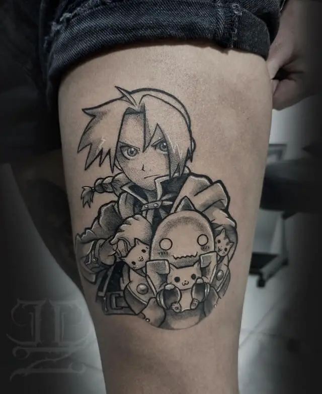  fullmetal tattoo scar