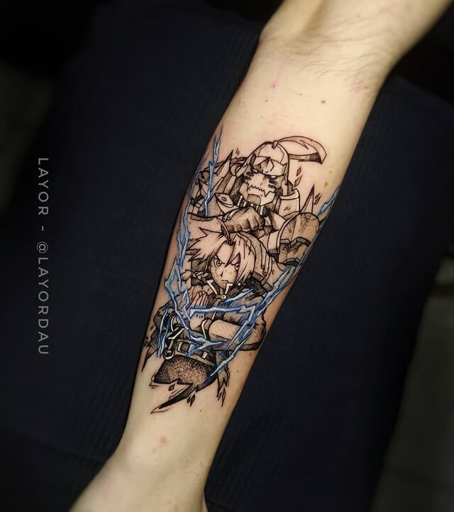 fullmettal tattoo alphonse