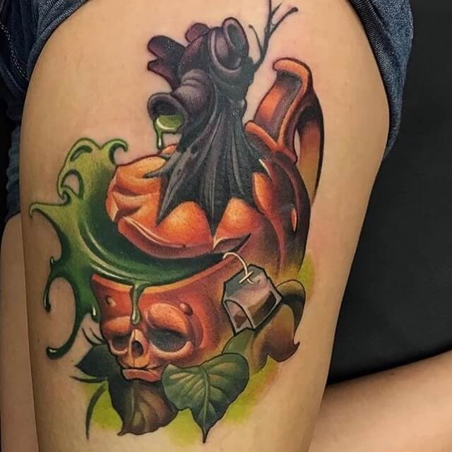 ghost helloween tattoos