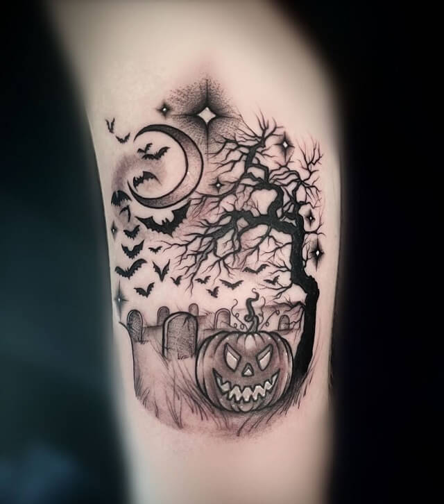 Cute Halloween Tattoos