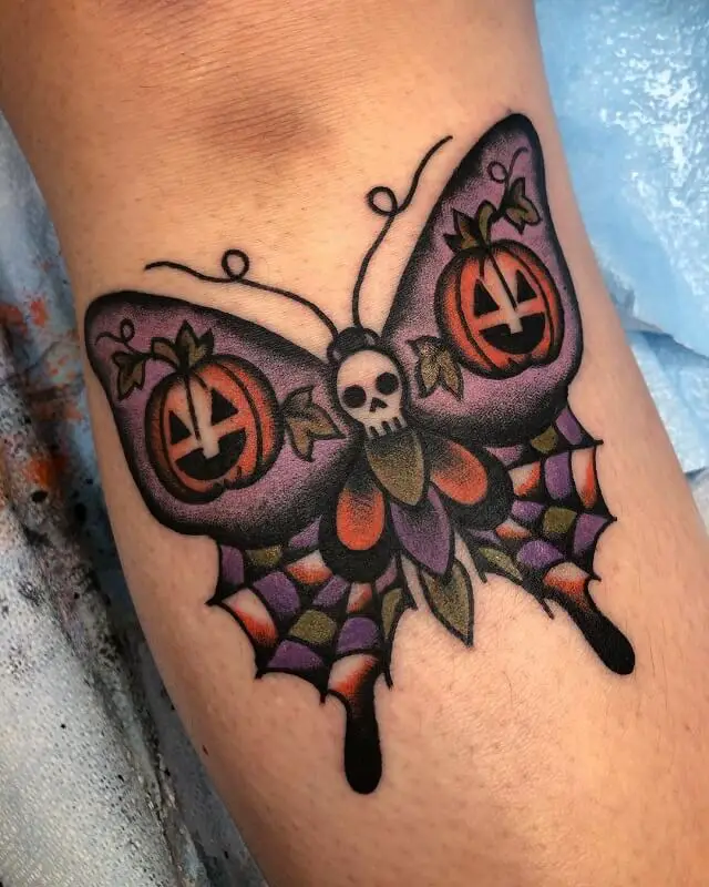 halloween tattoo flash 