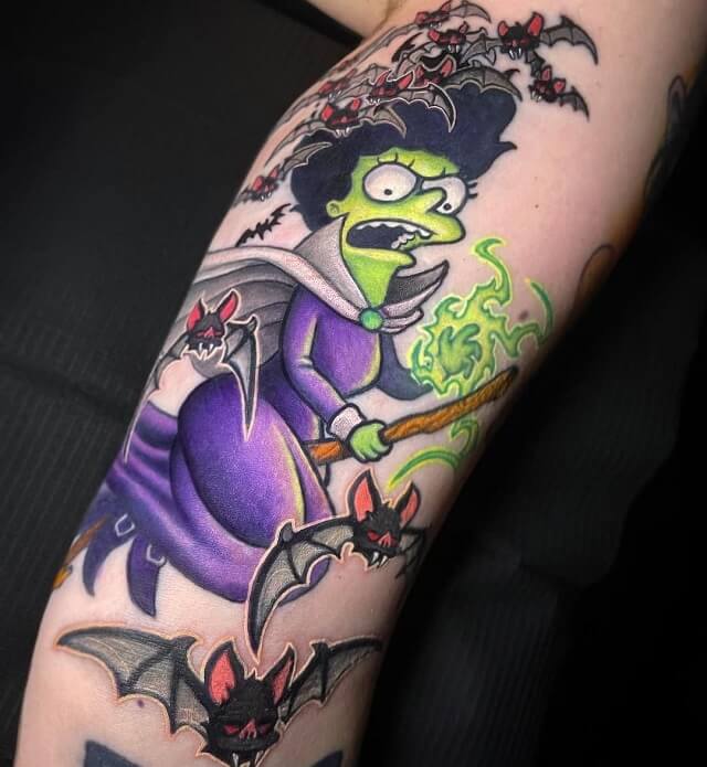 halloween tattoo temporary